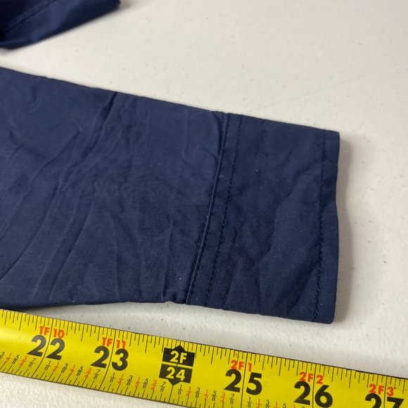 Brunswick Garments Mens Shirt Sz XL Blue Long Sleeve Classic Fit Button up Colla - Picture 16 of 16